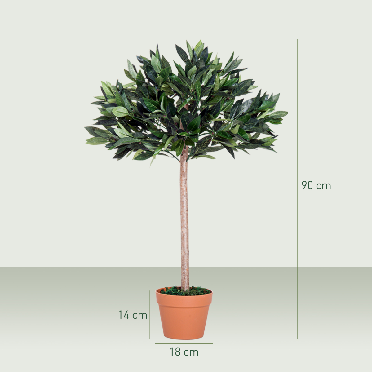 Artificial Olive Tree Plant, 90 cm