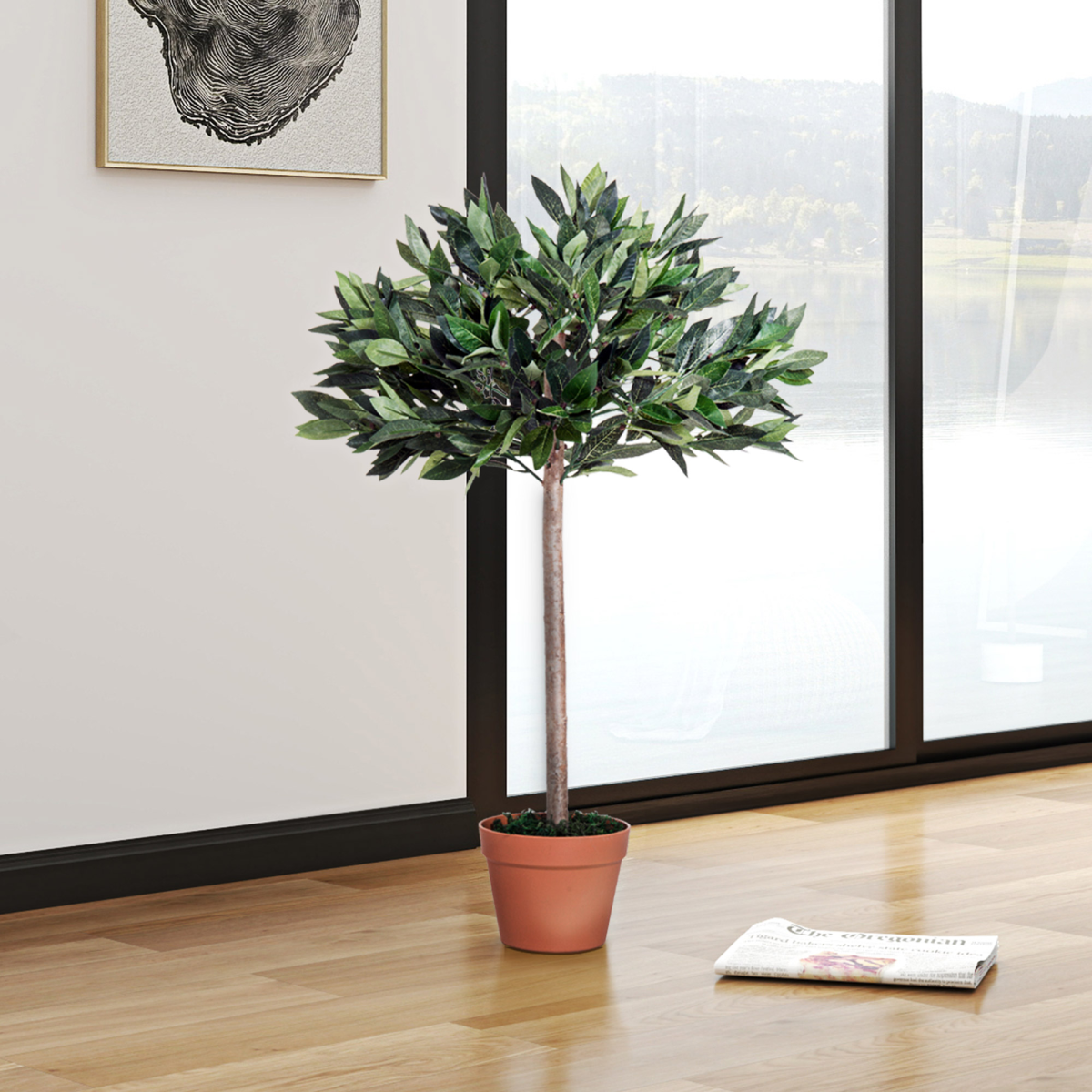 Artificial Olive Tree Plant, 90 cm