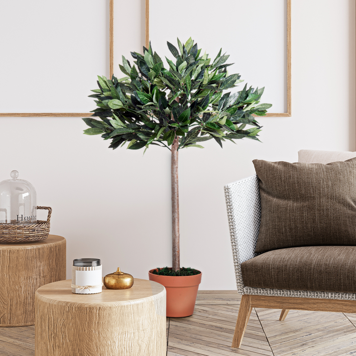 Artificial Olive Tree Plant, 90 cm